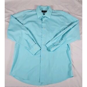 Colours By Alexander Julian Long Sleeve Button Up Mens Shirt Large 16/16.5-34/35